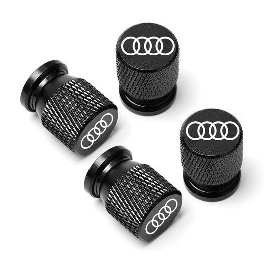 Audi Dust Tire Valve Caps - Lxud Customz