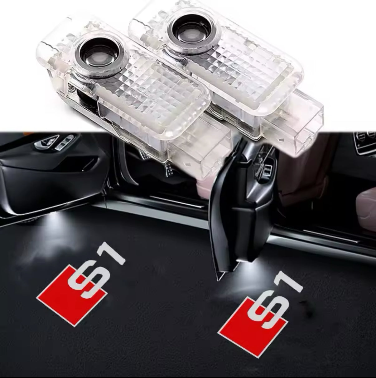 Car Door LED Welcome Light For Audi - Lxud Customz