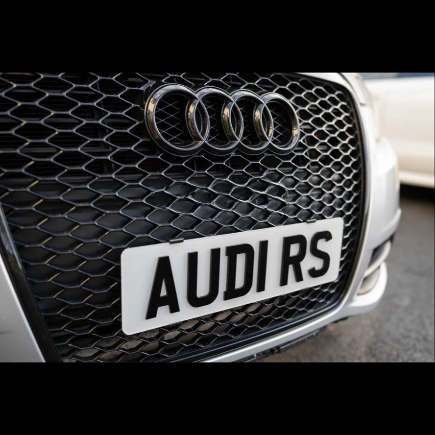 Audi Numberplate Holder Twist - Lxud Customz