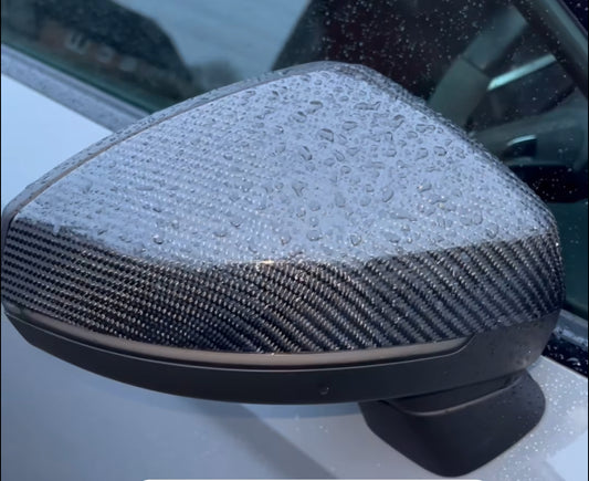 Real Carbon Fiber Mirror Cover for Audi A3 S3 RS3 8V 2014-2020 - Lxud Customz