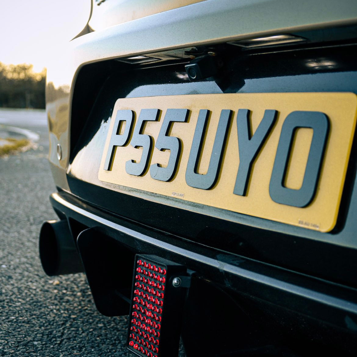 4D Acrylic Numberplates UK 3MM - Lxud Customz