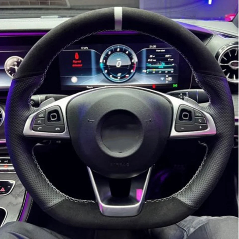 DIY Steering Wheel Cover Retrim Kit For Mercedes - Lxud Customz