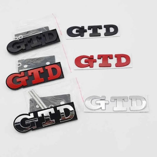 GTD Logo For Volkswagen - Lxud Customz