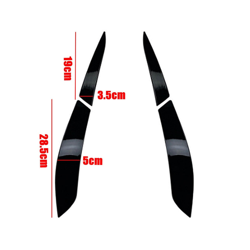 Volkswagen Golf 6 MK6 GTI R 2008 - 2013 Taillight Eyelid Cover Trim - Lxud Customz