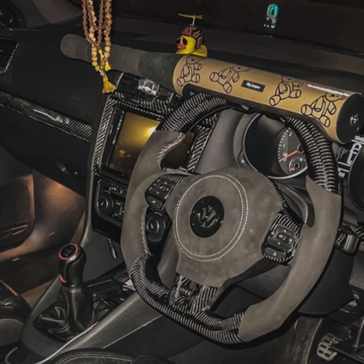 Baseball Bat Steering Lock - Lxud Customz