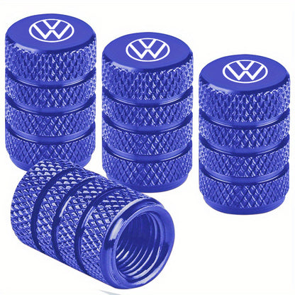Car Tyre Valve Caps Compatible with VW Vehicles