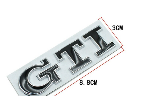 GTI Rear Logo For Volkswagen - Lxud Customz