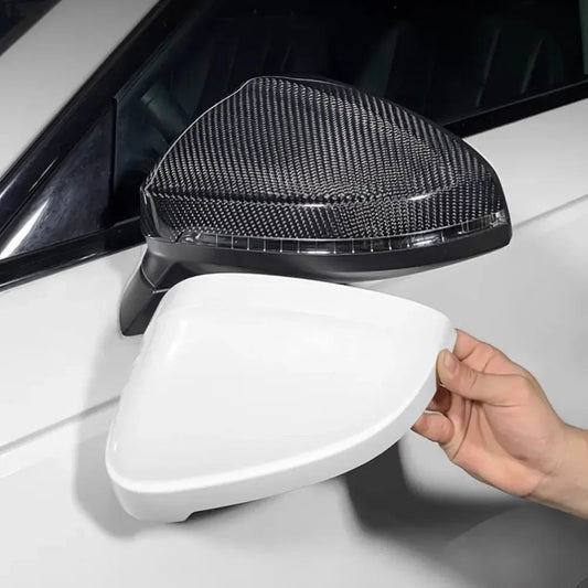 Real Carbon Fiber Mirror Cover for Audi A3 S3 RS3 8V 2014-2020 - Lxud Customz