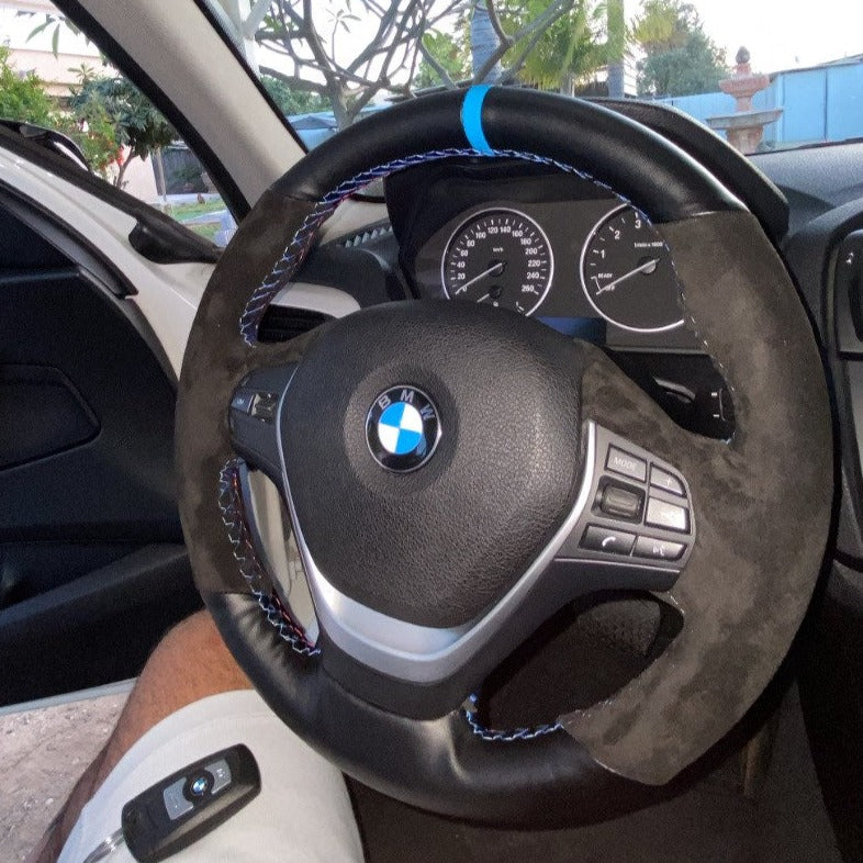 DIY Steering Wheel Cover Retrim Kit For BMW - Lxud Customz