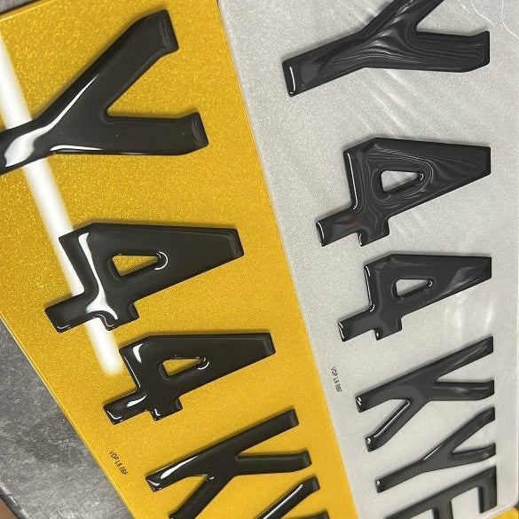 3D Gel Numberplate UK - Lxud Customz