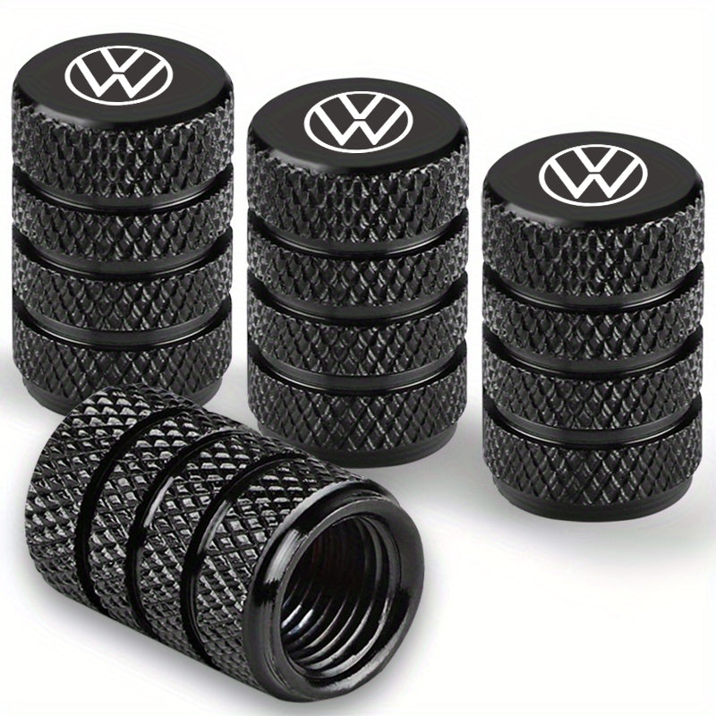 Car Tyre Valve Caps Compatible with VW Vehicles