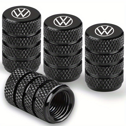 Car Tyre Valve Caps Compatible with VW Vehicles