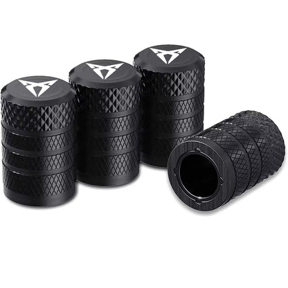 Car Tyre Valve Caps Compatible with Cupra Vehicles - Lxud Customz
