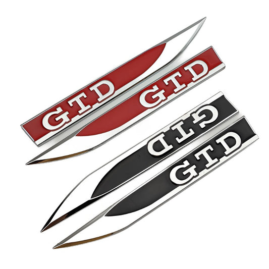 GTD/GTI/Rline/R Side Wing Badge For Volkswagen - Lxud Customz