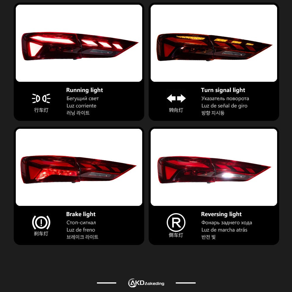 Audi A3/S3/RS3 Taillight 2013-2020 Saloon