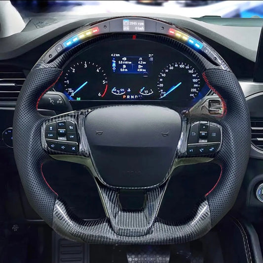 Ford Carbon Fiber Steering Wheel - Lxud Customz