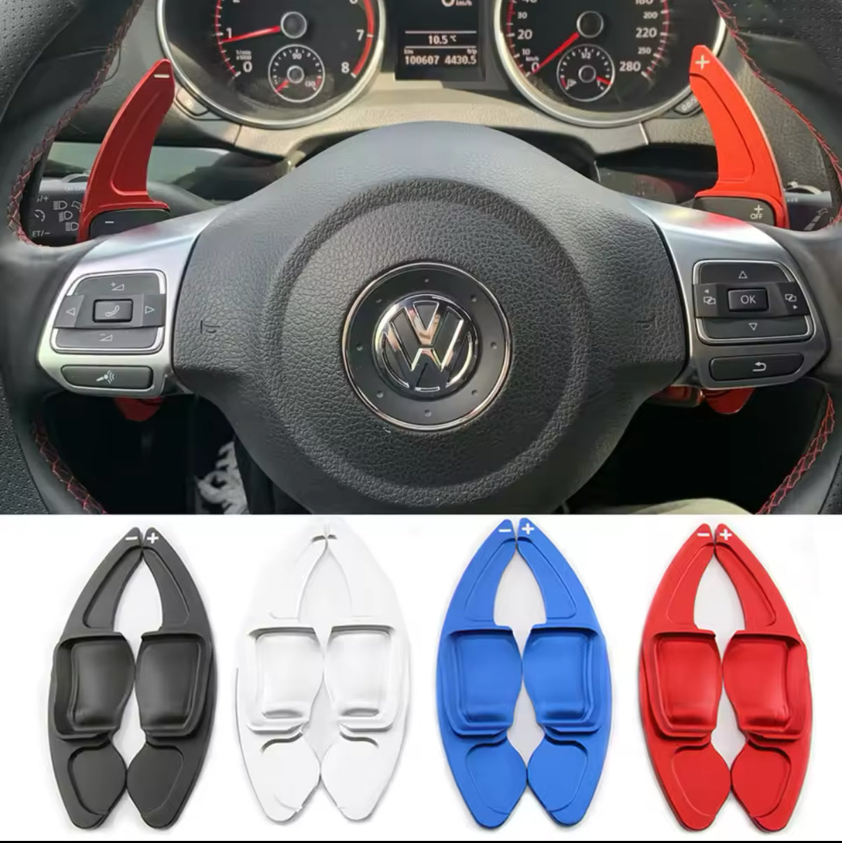 DSG Paddle Extension For VW/Seat - Lxud Customz