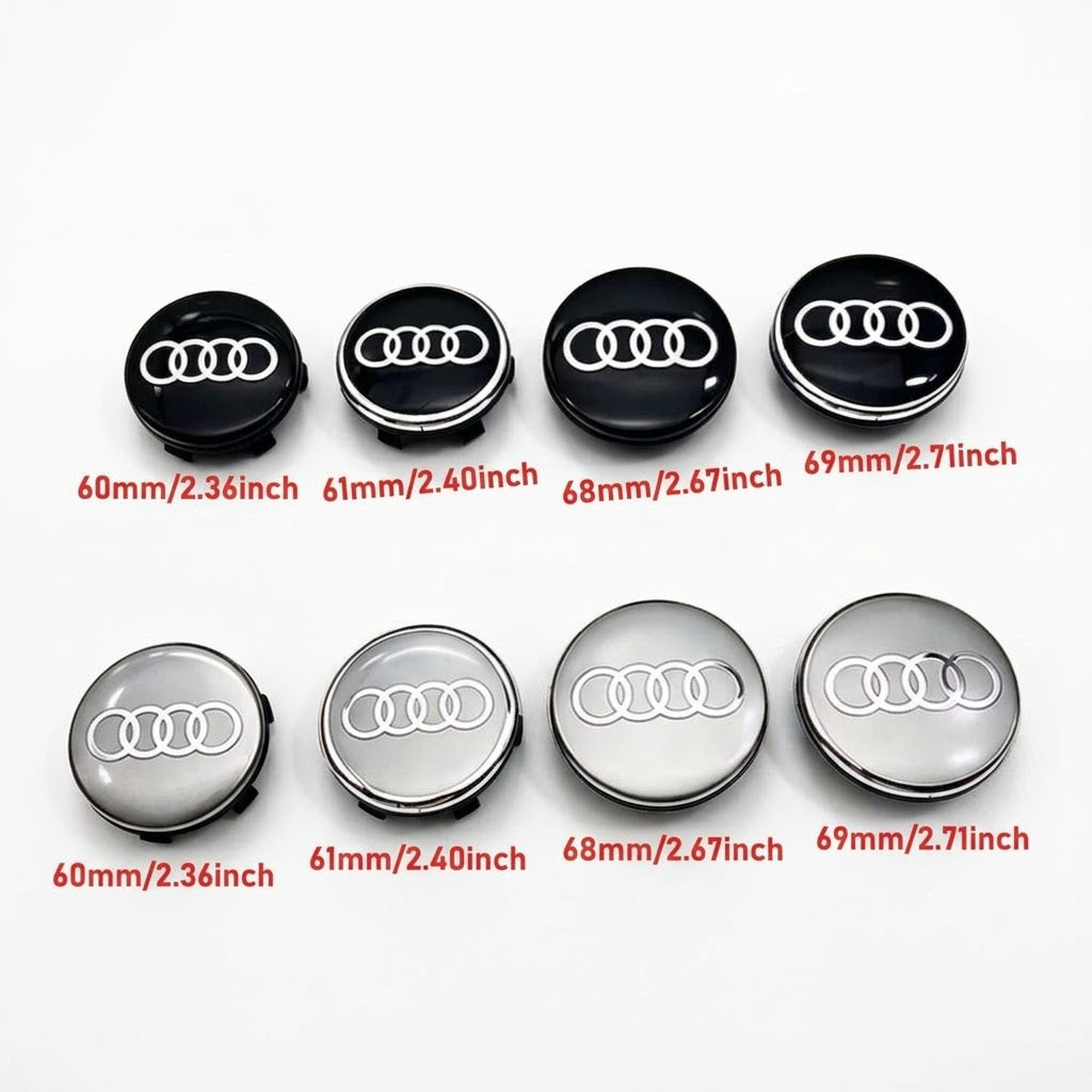 Floating Wheel Center Caps Suitable for Audi