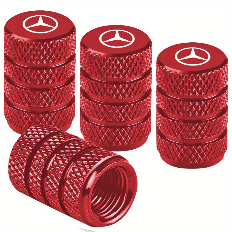 Car Tyre Valve Caps Compatible with Mercedes Vehicles