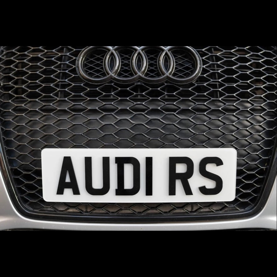 Audi Numberplate Holder PushFit - Lxud Customz