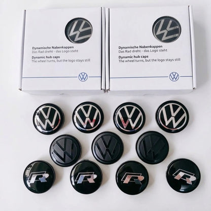 Floating Wheel Center Caps Suitable for VW Volkswagen