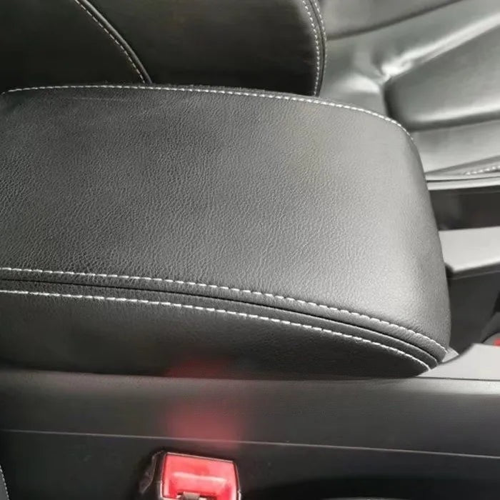 Suede wrap arm rest cover For Skoda Octavia Mk2 Mk3 Mk4 05-21 - Lxud Customz