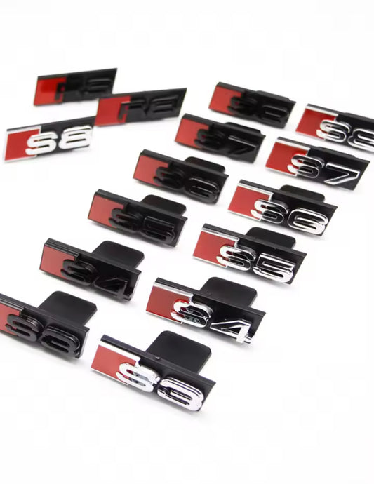 Audi Front Grill Badge S3 S4 S5 S6 S7 S8