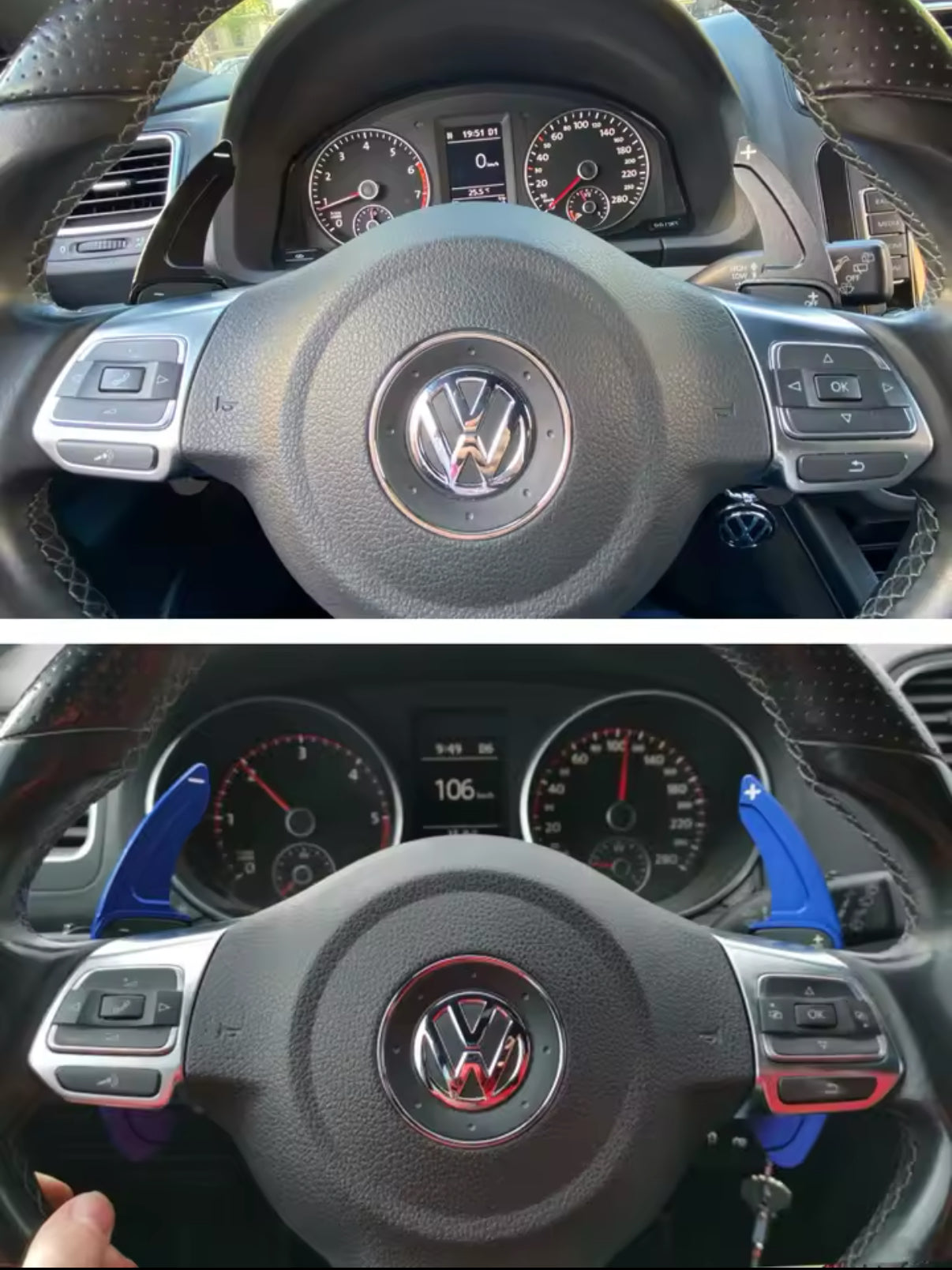 DSG Paddle Extension For VW/Seat - Lxud Customz