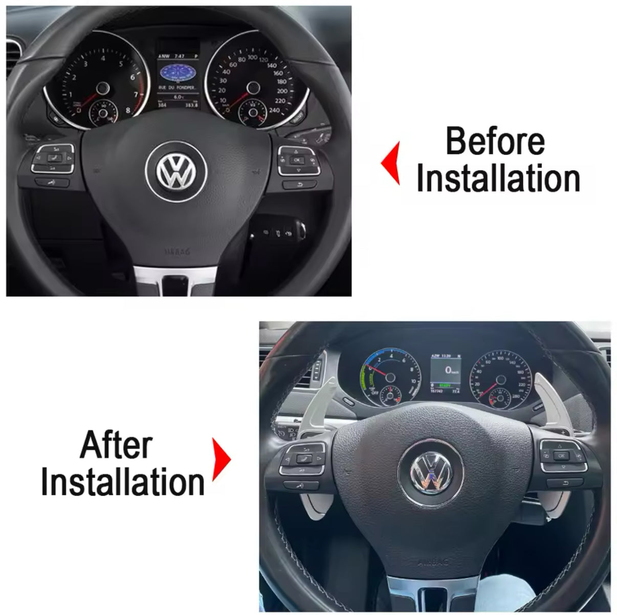 DSG Paddle Extension For VW/Seat - Lxud Customz