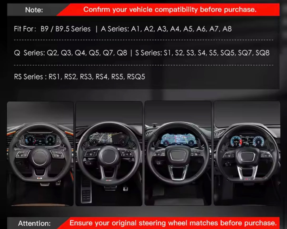 Audi Magnetic Paddle Shifter B9/9.5