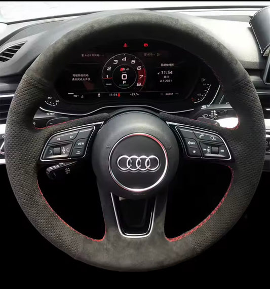 DIY Steering Wheel Cover Retrim Kit For Audi - Lxud Customz