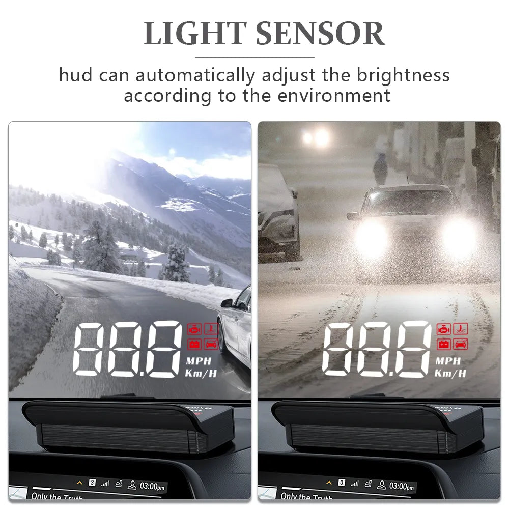Head-Up Display OBD2 - Lxud Customz