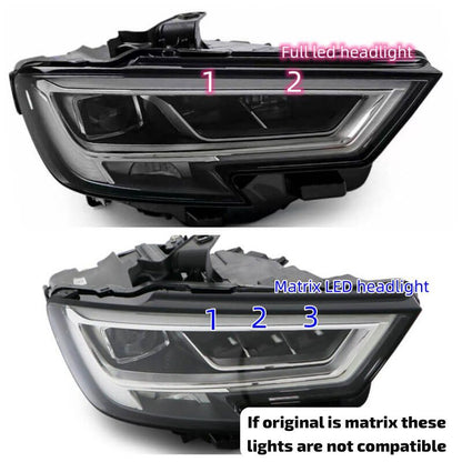 Audi A3/S3/RS3 Led Headlights 2017-2020 Plug And Play - Lxud Customz