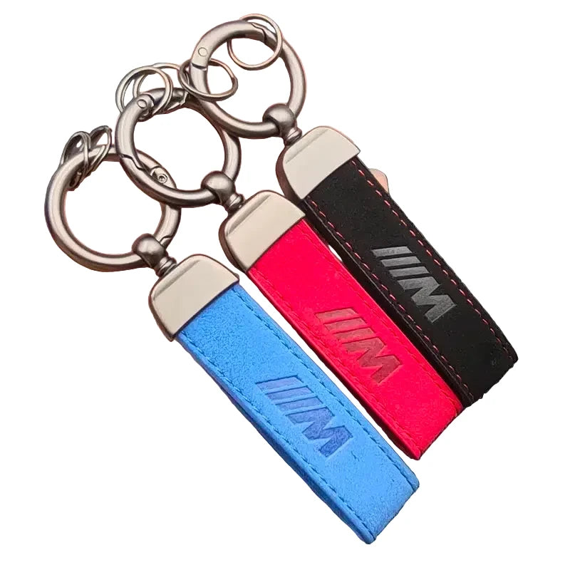 Alcantara Key Chain For BMW - Lxud Customz