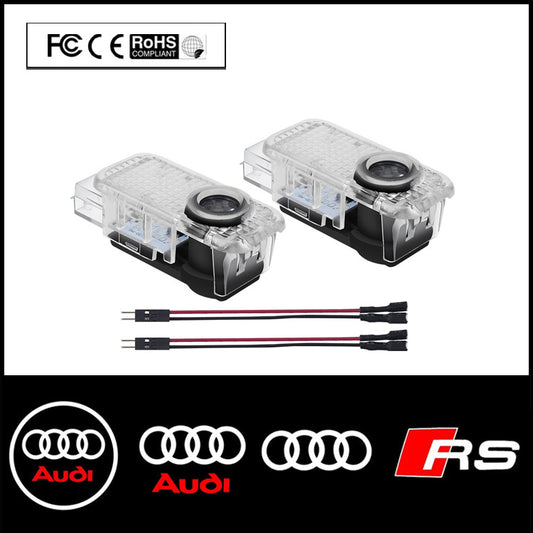 Car Door LED Welcome Light For Audi - Lxud Customz