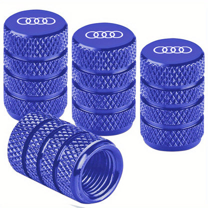 Car Tyre Valve Caps Compatible with Audi Vehicles