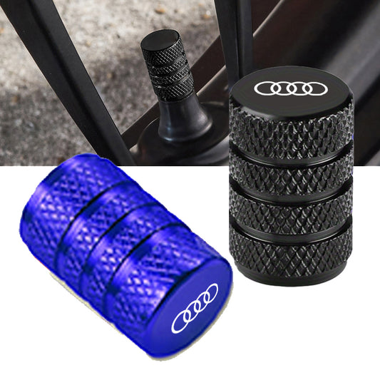 Car Tyre Valve Caps Compatible with Audi Vehicles - Lxud Customz
