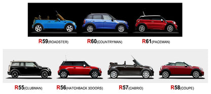 Rear View Mirror Cap CoversFor Mini Countryman Cooper S Clubman Paceman R55 R56 R57 R58 R59 R60 R61