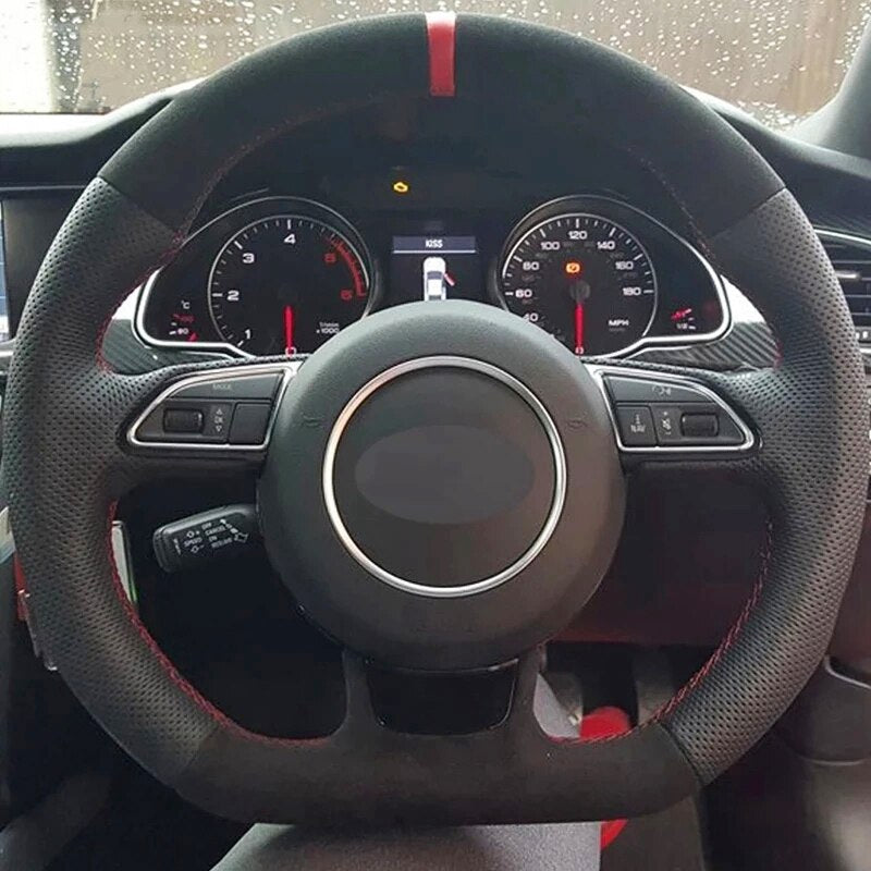 DIY Steering Wheel Cover Retrim Kit For Audi - Lxud Customz