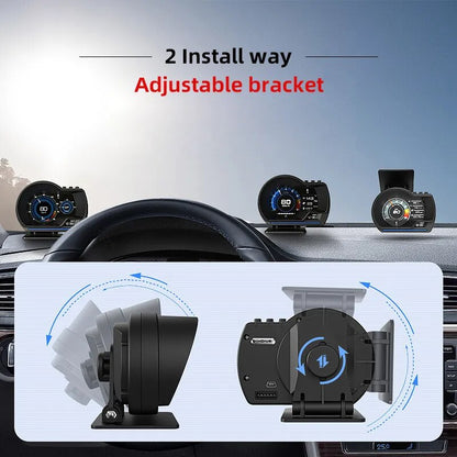 Digital Smart Boost Gauge OBD2 - Lxud Customz