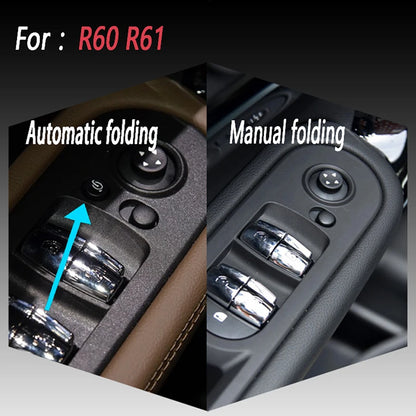 Rear View Mirror Cap CoversFor Mini Countryman Cooper S Clubman Paceman R55 R56 R57 R58 R59 R60 R61