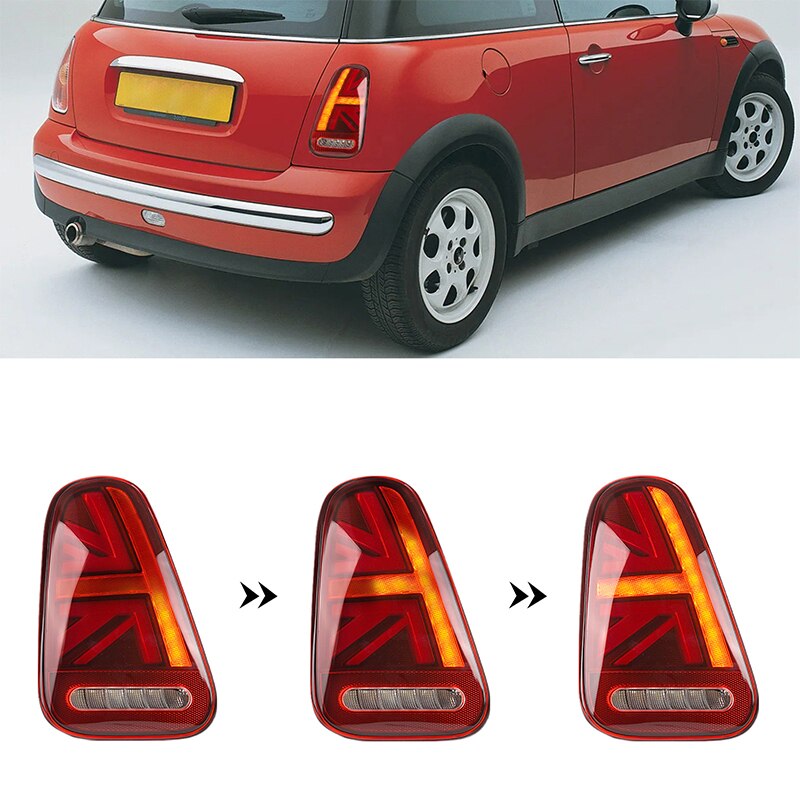 Led rear taillights for Mini Coopers r50 r52 r53 2000-2006 – Lxud Customz