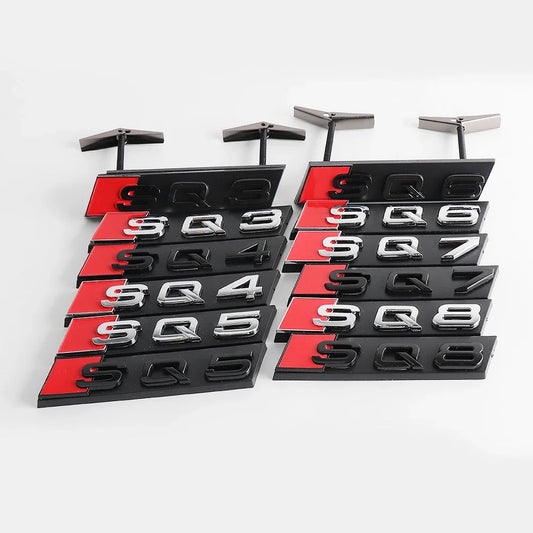 Audi Front Grill Badge SQ3 SQ4 SQ5 SQ6 SQ7 SQ8