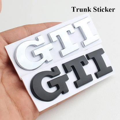 GTI Logo For Volkswagen - Lxud Customz