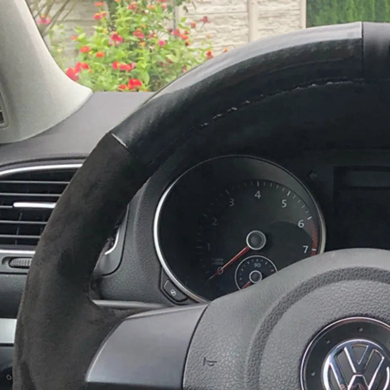 DIY Steering Wheel Cover Retrim Kit For Volkswagen - Lxud Customz