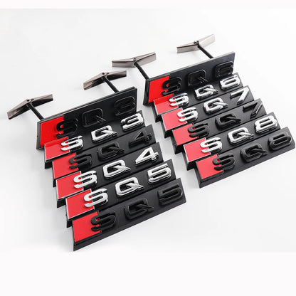 Audi Front Grill Badge SQ3 SQ4 SQ5 SQ6 SQ7 SQ8