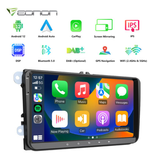 Eonon Andriod 12 Headunit Carplay VAG Volkswagen/Seat/Skoda - Lxud Customz